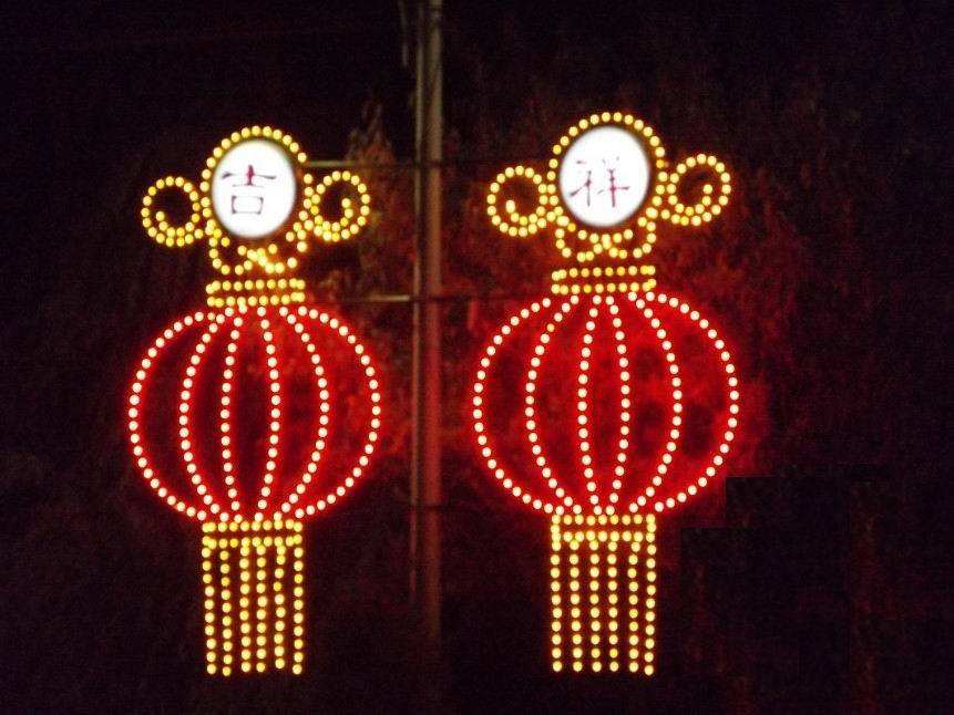 中國結(jié)景觀燈